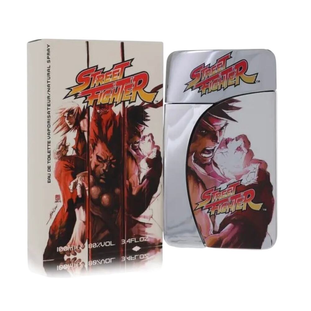 NIB Street Fighter by Capcom Eau De Toilette Spray 3.4 oz 100ml